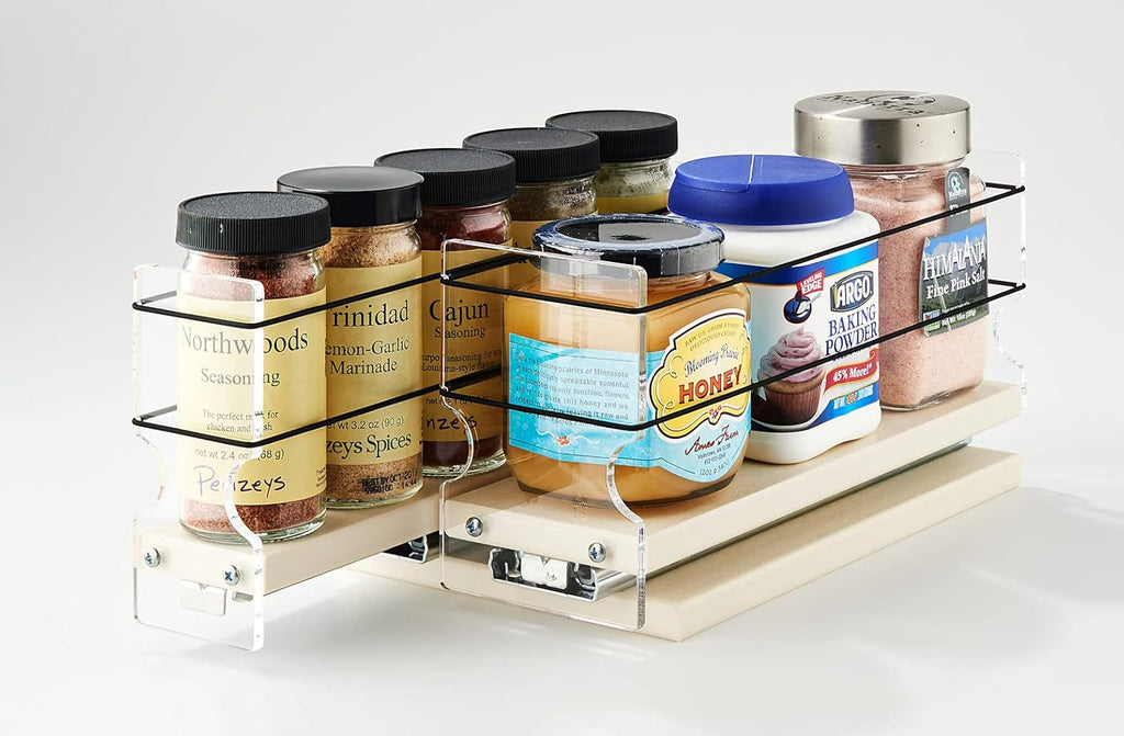 Spice Rack Drawer and Storage Organizer Drawer J905