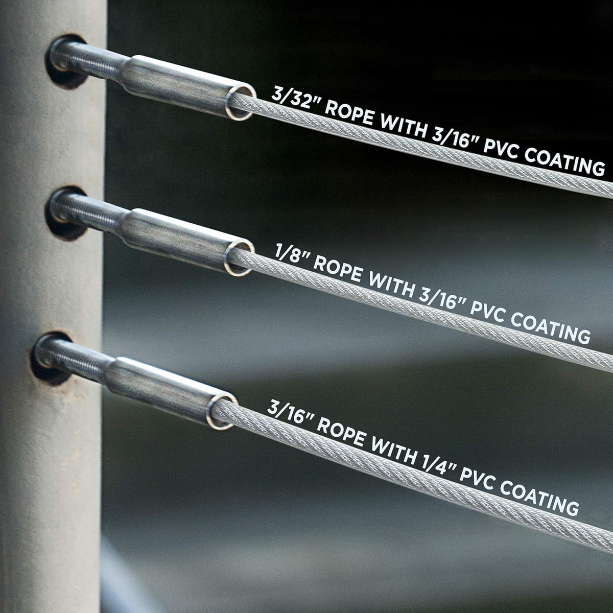 7x7 PVC Coated Galvanized Steel Wire Rope O31783
