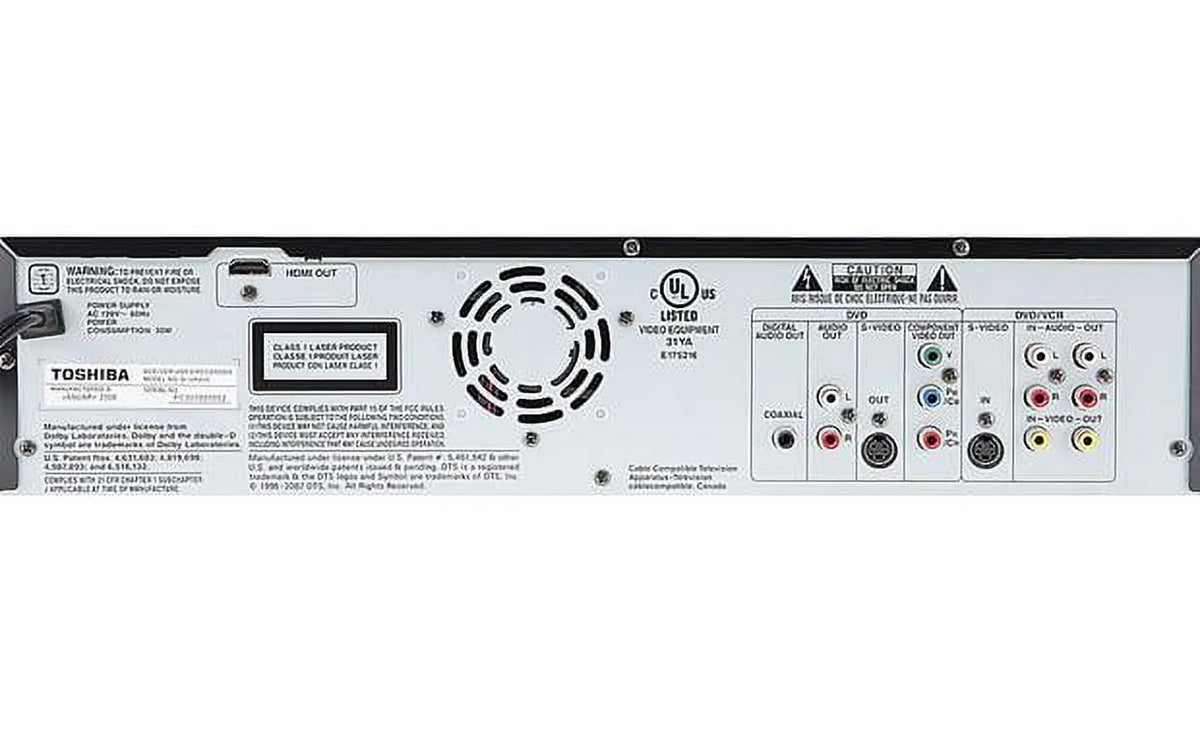 DVD Recorder VCR Combo with HDMI M20276