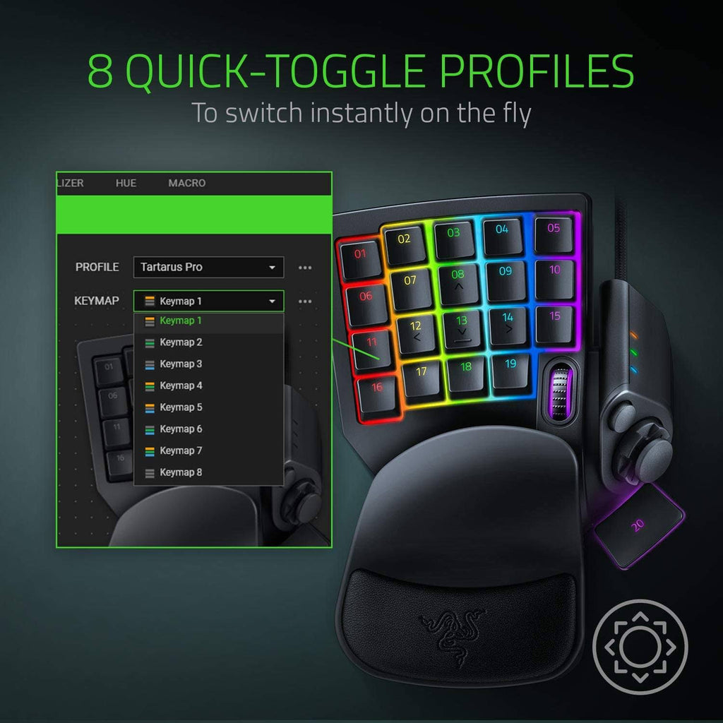 Black Analog Gaming Keypad E5659
