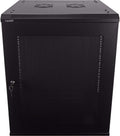 15U 19-Inch Server Network Rack with Locking Door Black E858