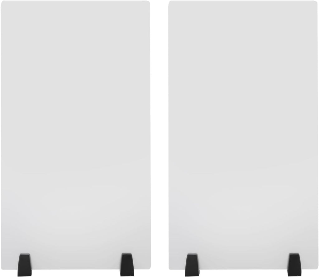 2 Pack Acrylic Desk Privacy Panel W617849