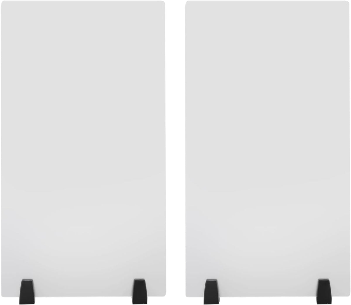 2 Pack Acrylic Desk Privacy Panel W617849