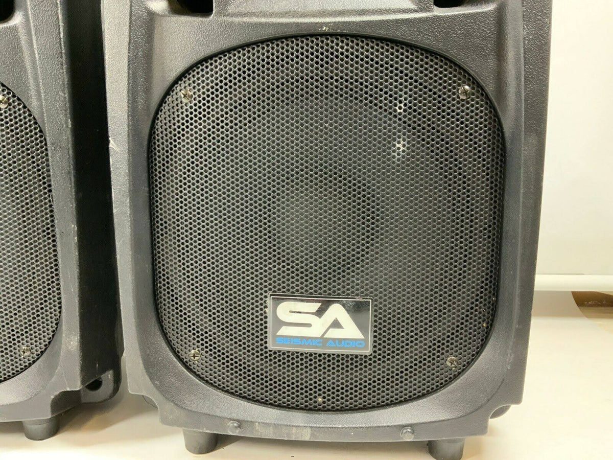 Two 10x22 Floor Monitors Speakers F128817