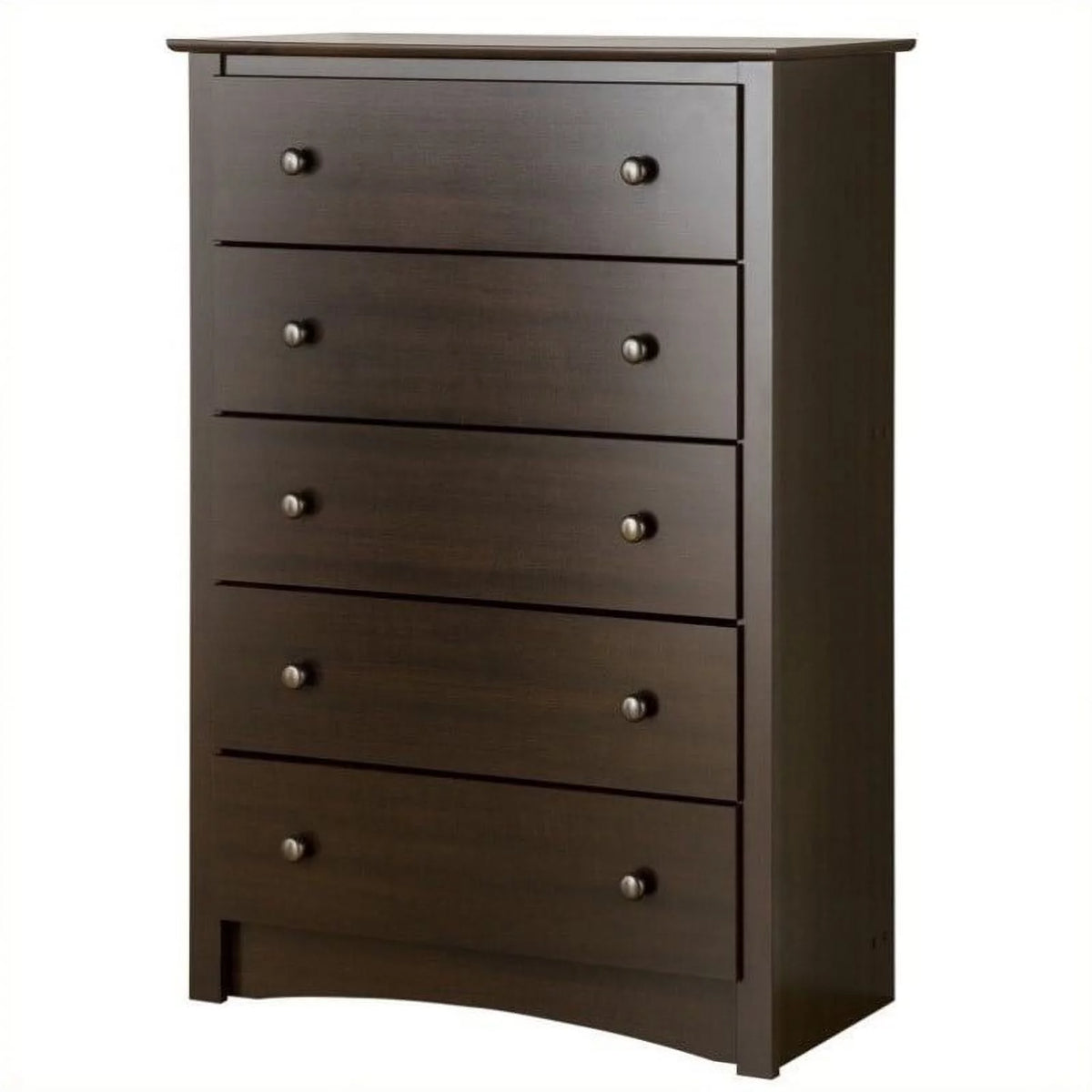 5-Piece Set with 2 Night Tables Chest Dresser and Tall Nightstand S8740