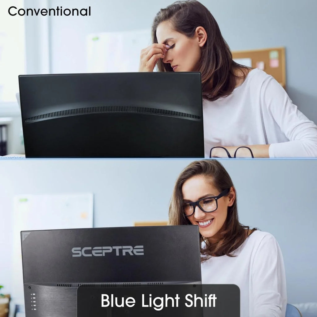 Curved 24.5-inch Gaming Monitor 240Hz 1080p 1ms DisplayPort HDMI Blue Light Shift Built-in Speakers Machine Black N8421
