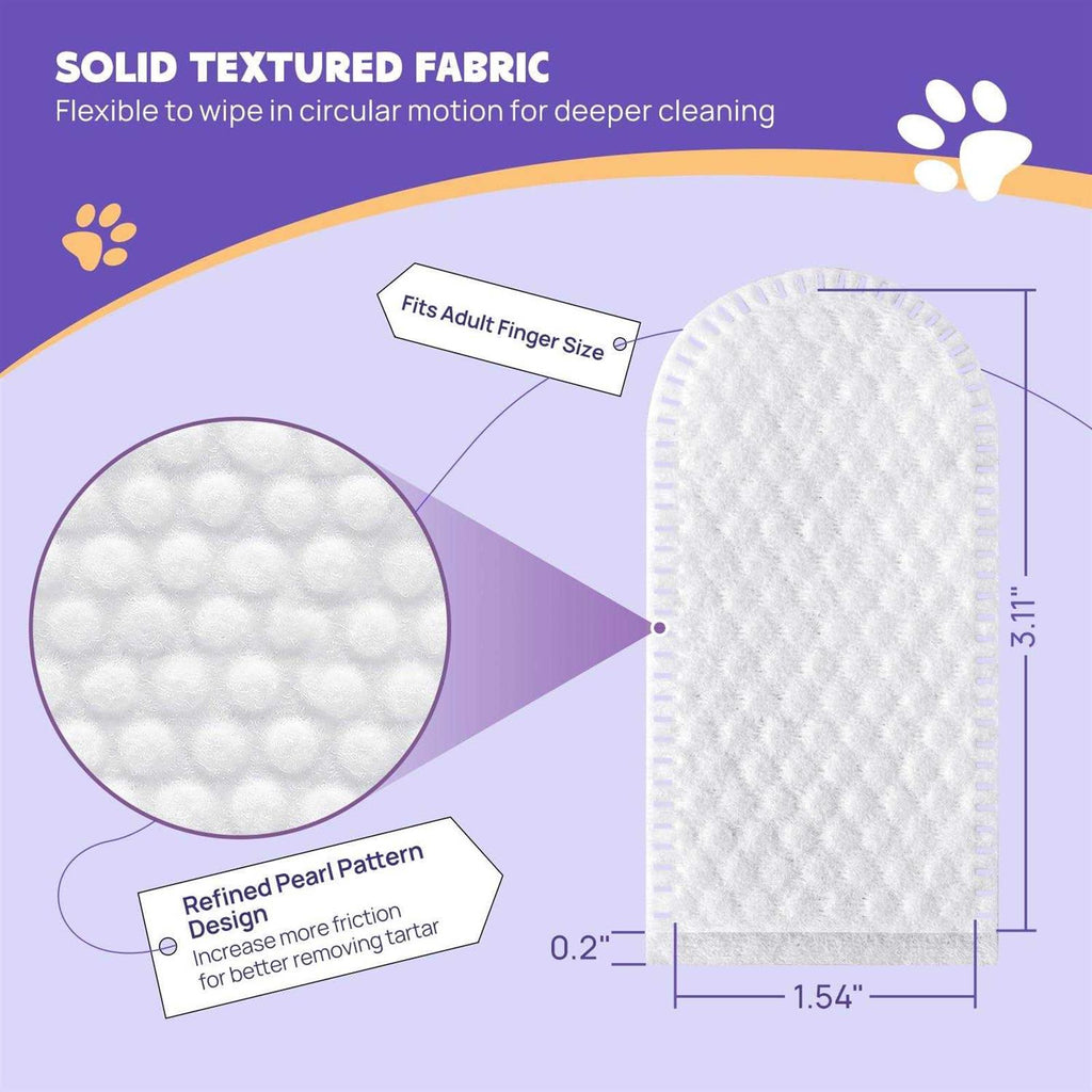Teeth Cleaning Wipes for Dogs & Cats E586594