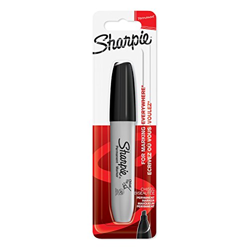 Black Chisel Tip Permanent Markers 2 Count V15605