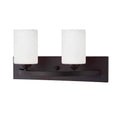 2-Light Oil Rubbed Bronze Bath Light G26101