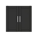 Black Wall Cabinet W805
