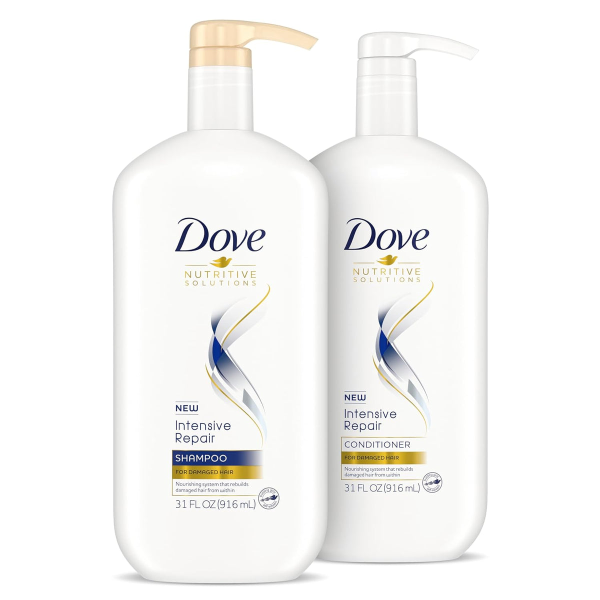 2 Count 31 oz Strengthening Shampoo and Conditioner with Pump Z92876