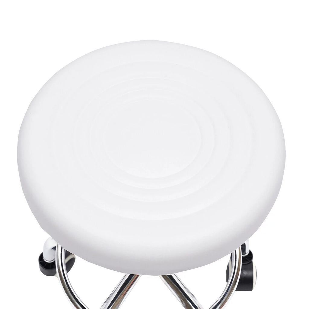 Adjustable Rolling Swivel Salon Stool with 5 Wheels D36891