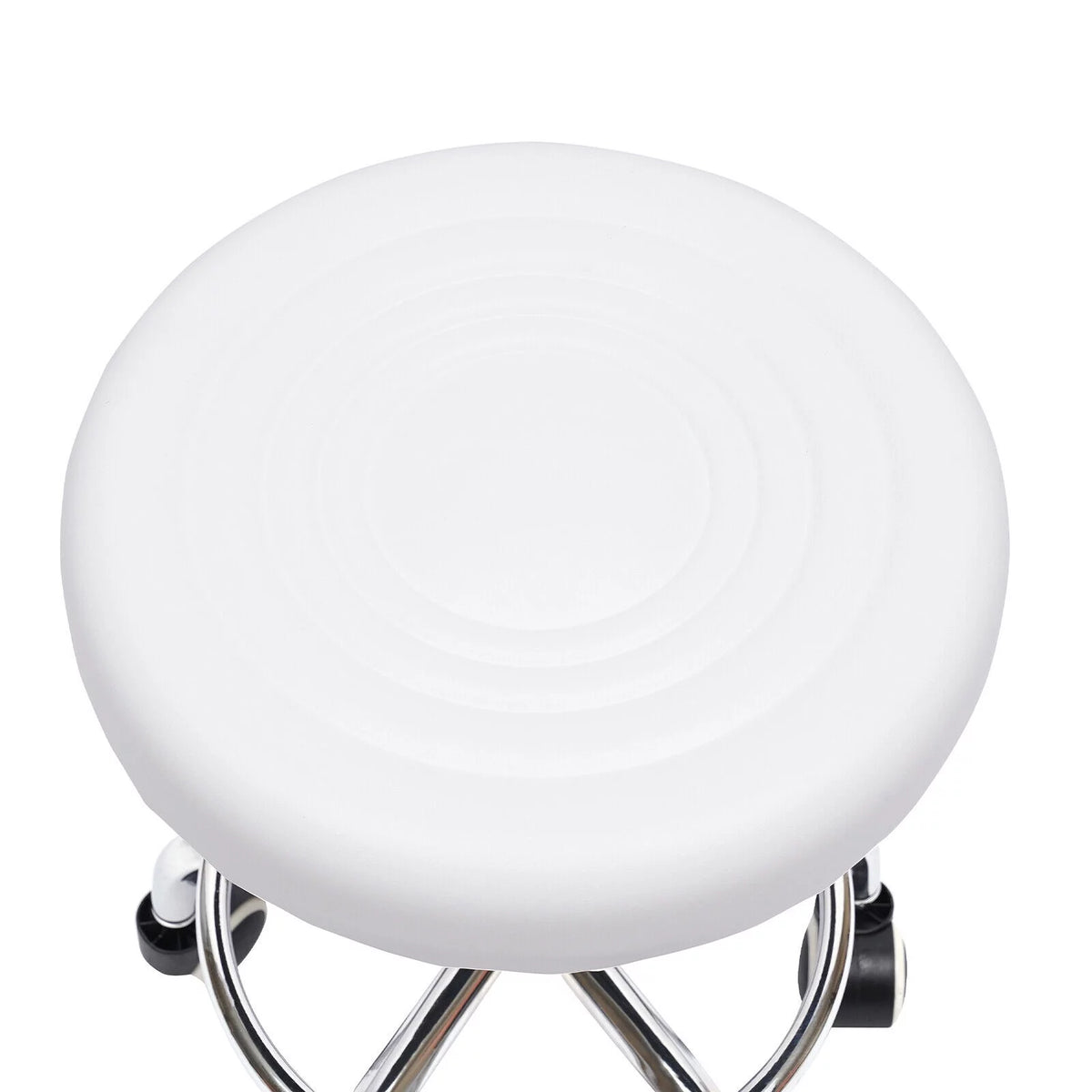 Adjustable Rolling Swivel Salon Stool with 5 Wheels D36891