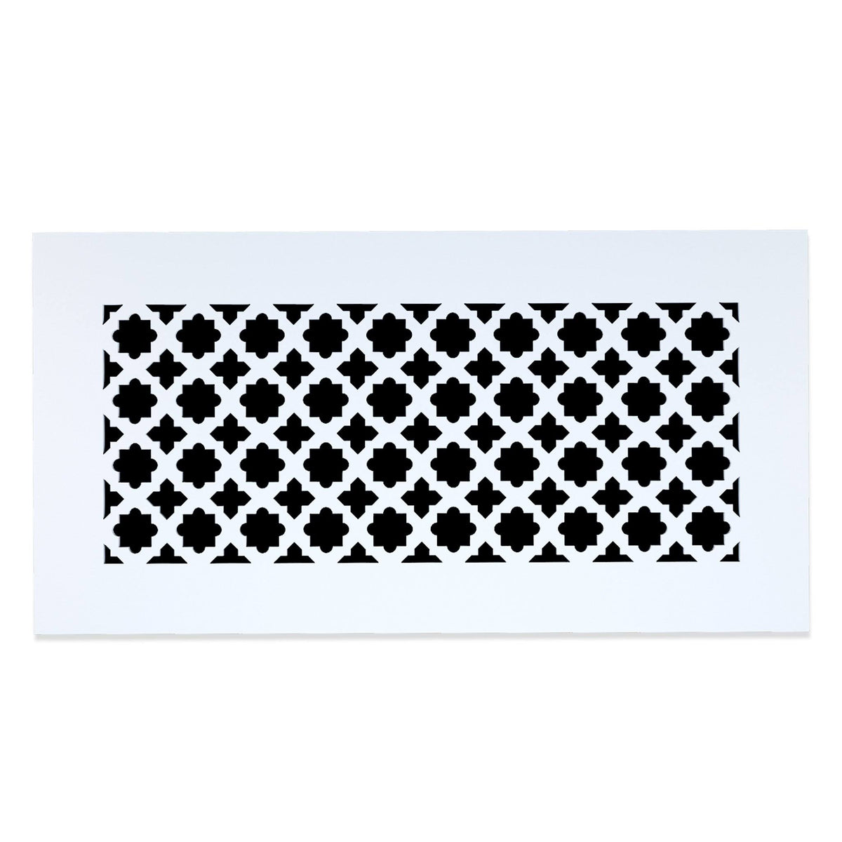 White Acrylic Air Vent Cover Grille 14x22 Duct Opening Z531340
