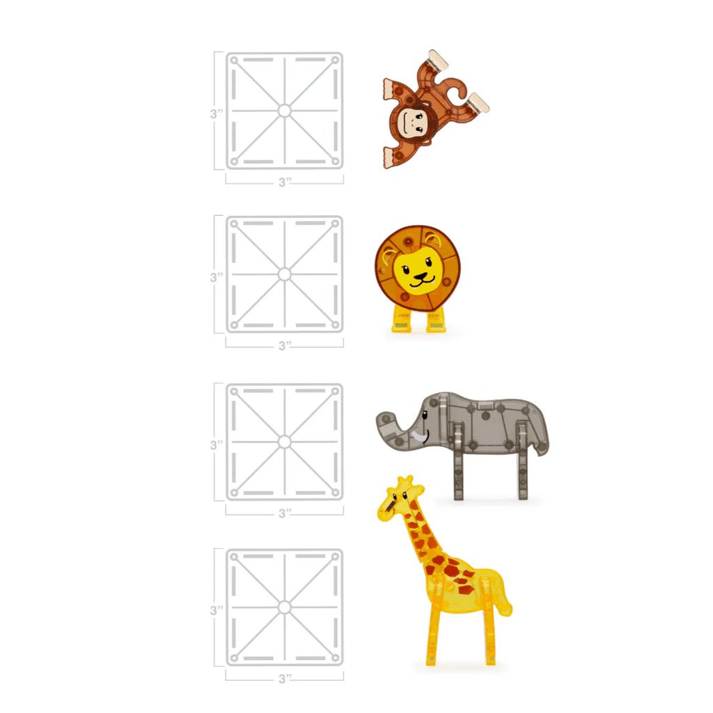 25-Piece Magnetic Construction Set R9171