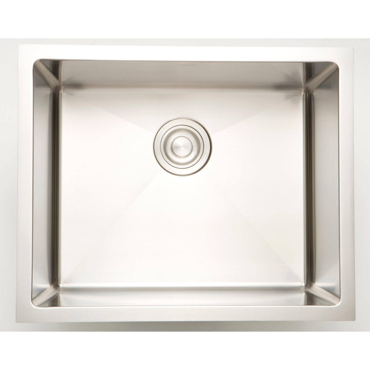 16-in. Chrome Kitchen Sink with Stainless Steel Finish 18 Gauge Y131