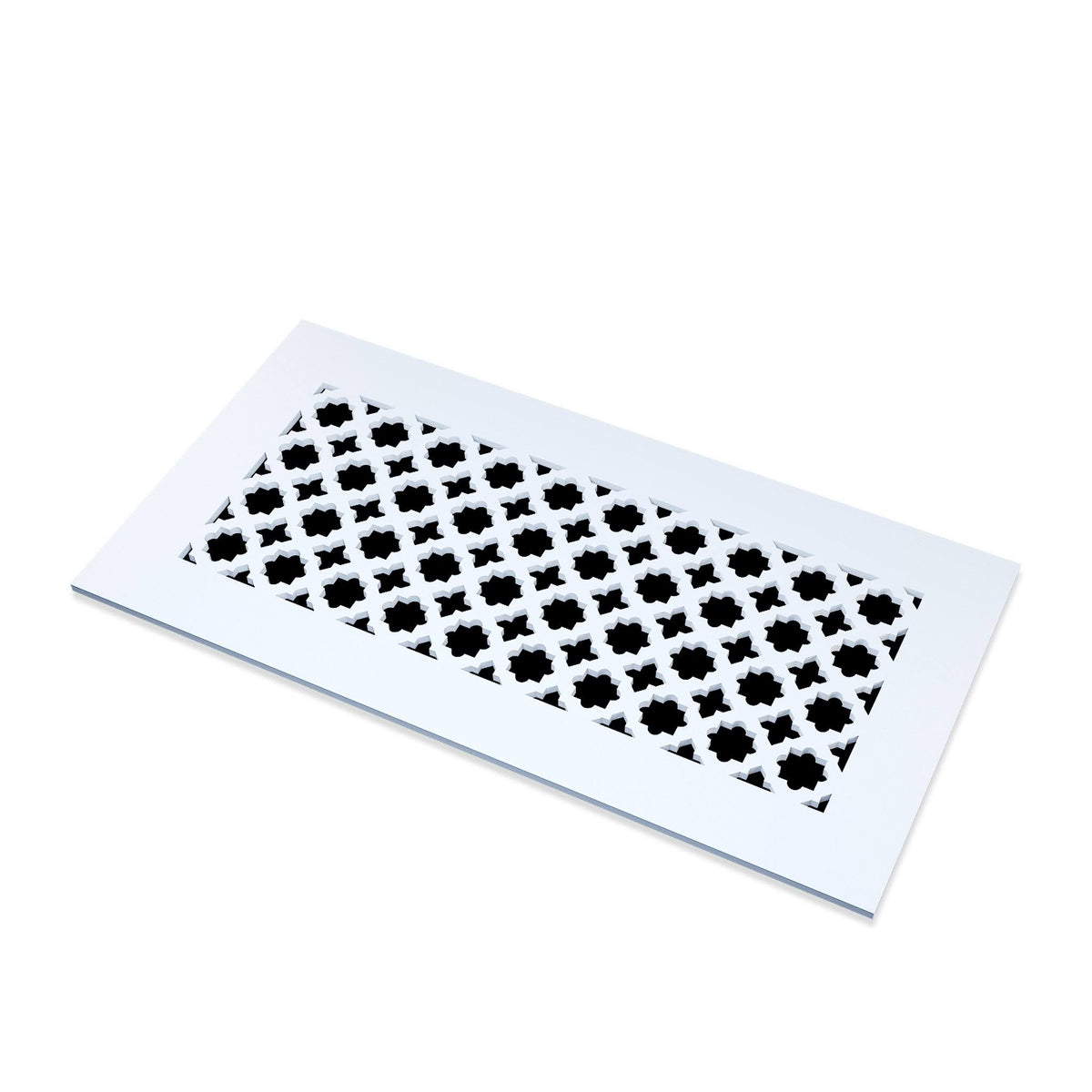 White Acrylic Air Vent Cover Grille 14x22 Duct Opening Z531340