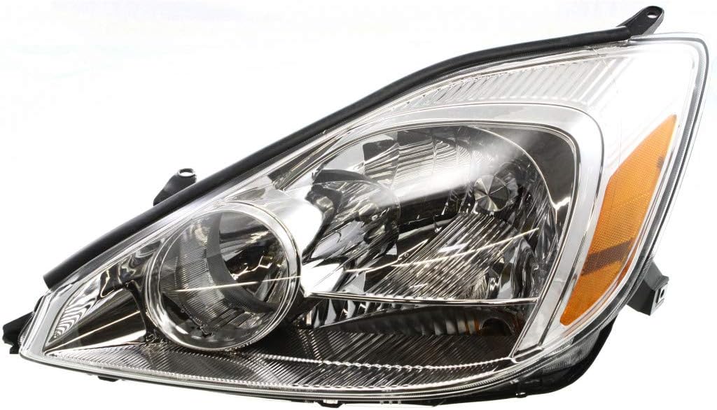 Passenger Side Headlight Assembly for Toyota Sienna 2004 2005 O510