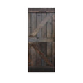 Knotty Pine Solid Wood Interior Barn Door Slab D24209