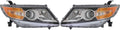 Halogen Headlight Assembly Pair for Honda Odyssey 2014 2015 2016 2017 I568641