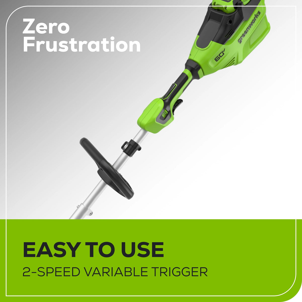 60V 16 String Trimmer with 4.0 Ah Battery & Charger Y243