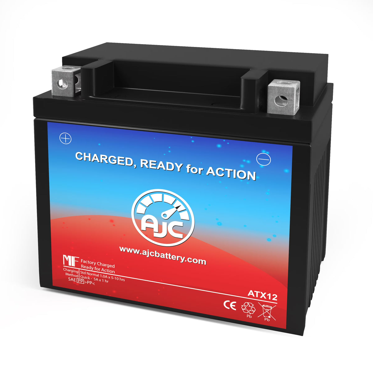 900CC 12V Motorcycle Replacement Battery E339