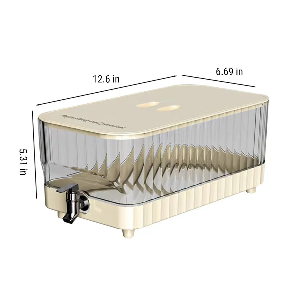 5.3L Cold Kettle with Faucet Filter Beige D26275
