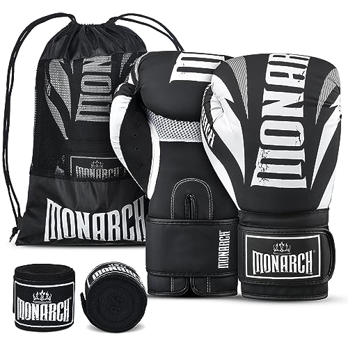 Boxing Gloves with Hand Wraps 8-16 OZ B854769