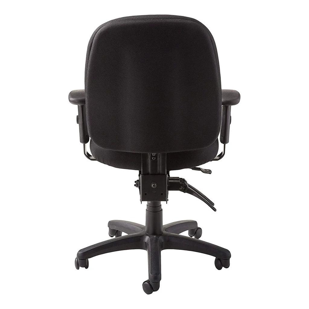 Black Ergonomic Office Desk Chair with Armrests W437