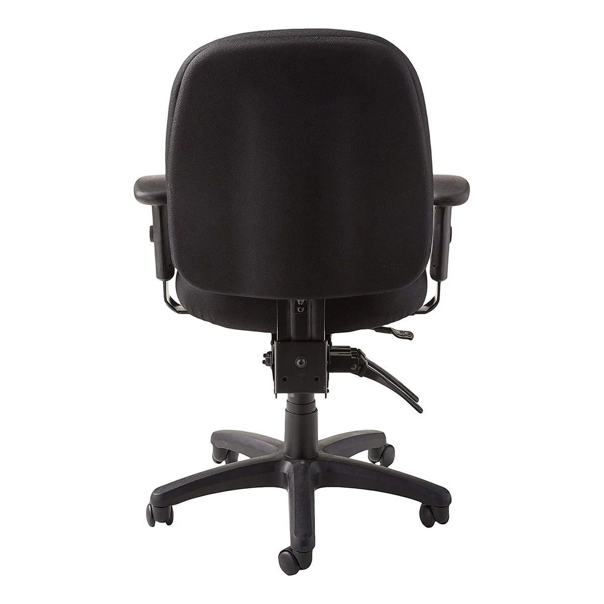 Black Ergonomic Office Desk Chair with Armrests W437