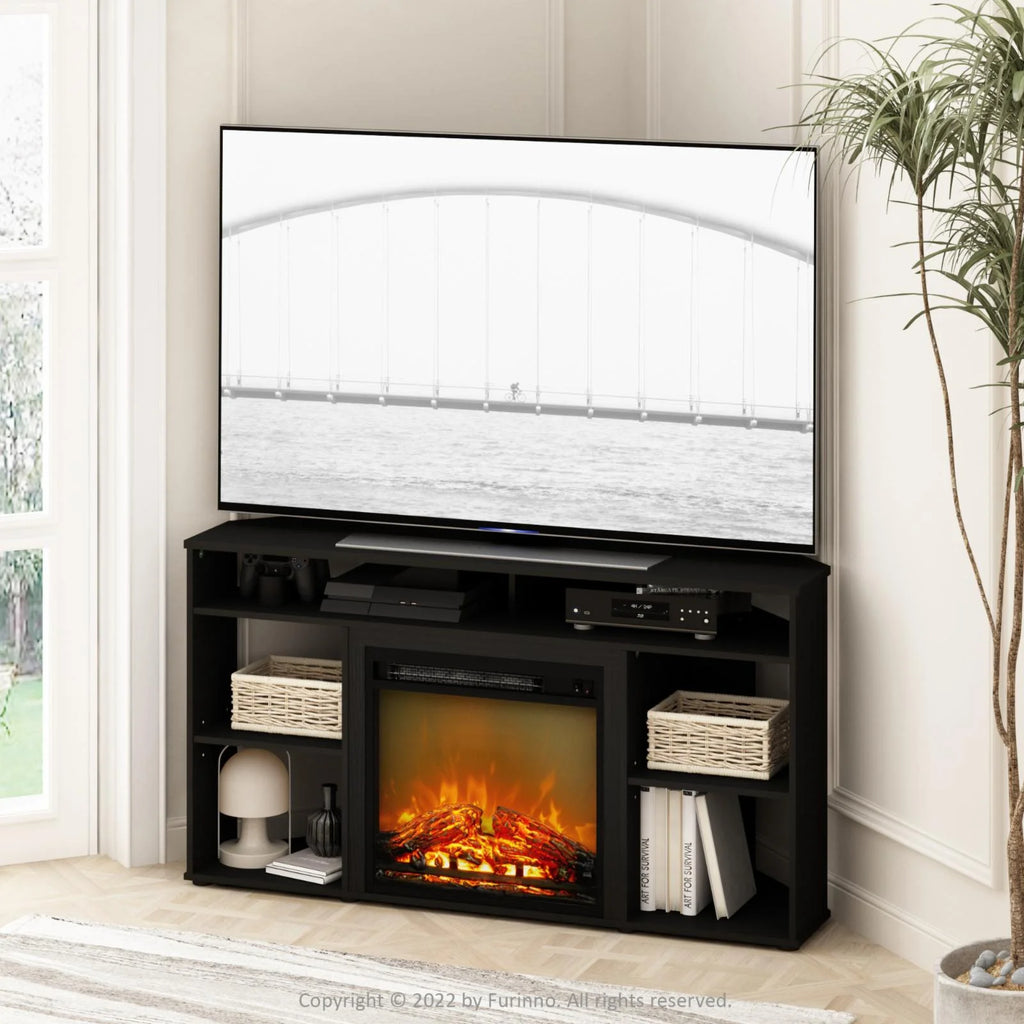 Corner TV Stand with Fireplace K818195