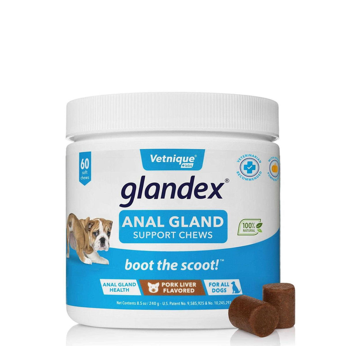 Anal Gland Soft Chews Supplement for Dogs L207