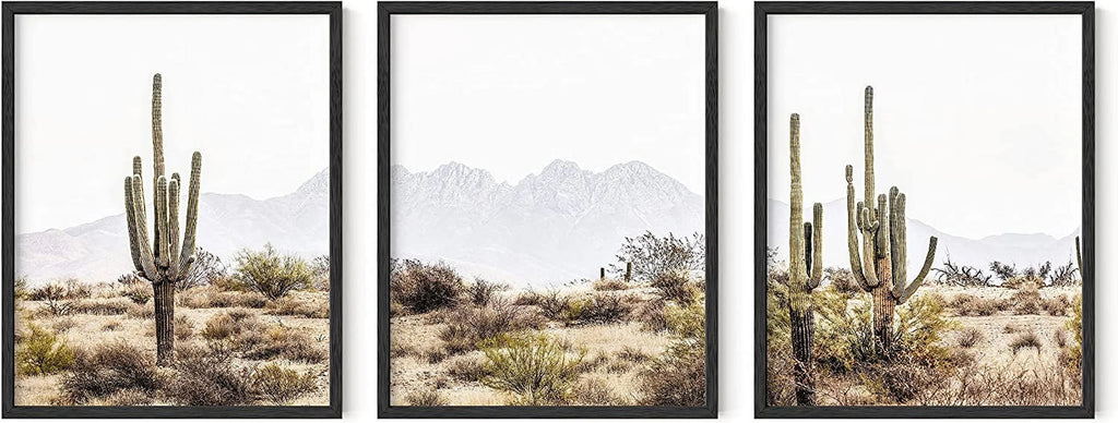 Set of 3 Unframed Landscape Wall Art R11394