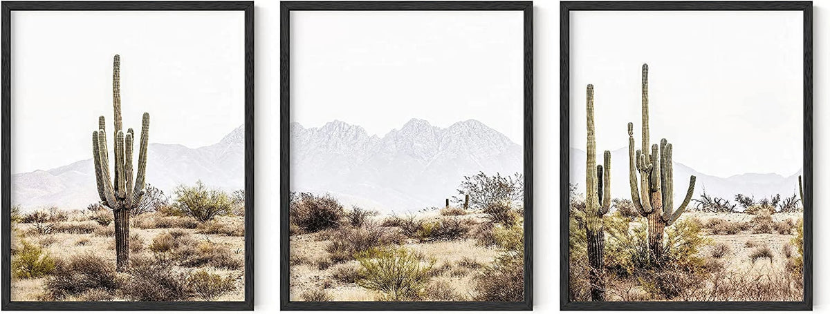 Set of 3 Unframed Landscape Wall Art R11394