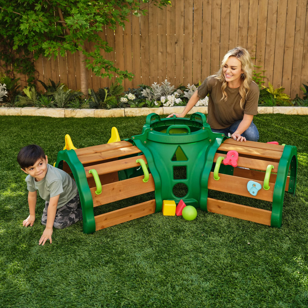 Toddler Climber with Slide and Flap K49094