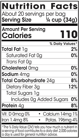 Organic Sprouted Buckwheat Flour 24 oz Bag P929171