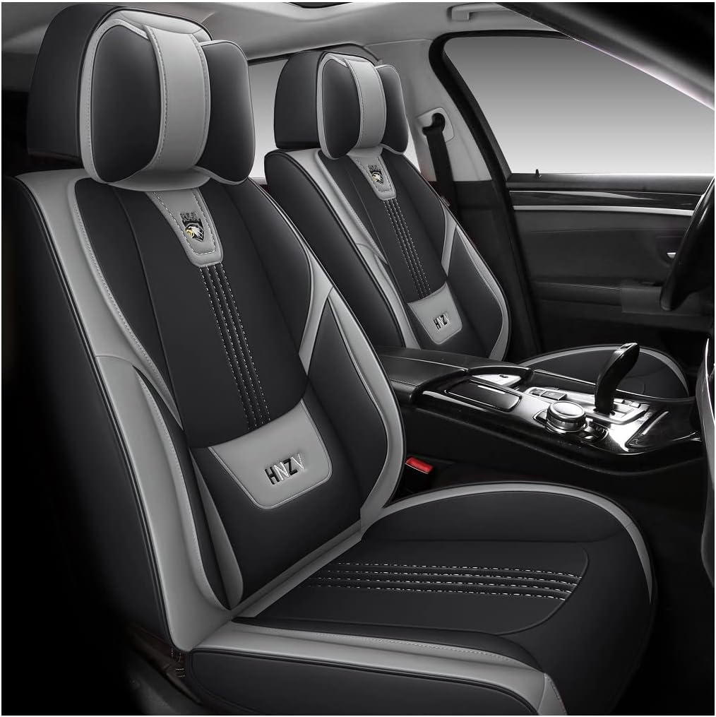 Blue & Black Car Seat Covers Full Set Y5127