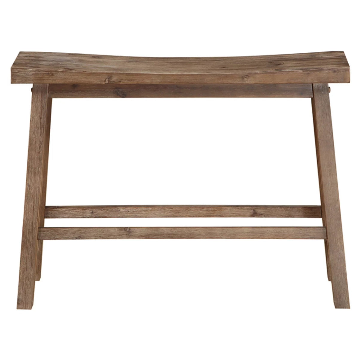 24in. Backless Wood Dining Bench Z99426