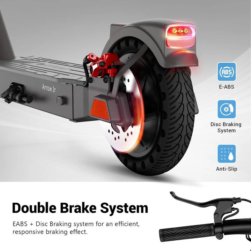 500W Motor 8.5" Solid Tires Folding Electric Scooter T766