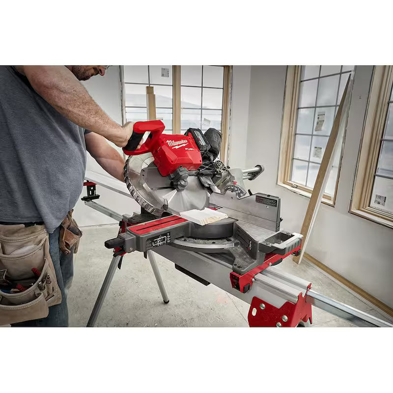 18V Lithium-Ion Brushless Cordless 12 in. Dual Bevel Sliding Compound Miter Saw X4291