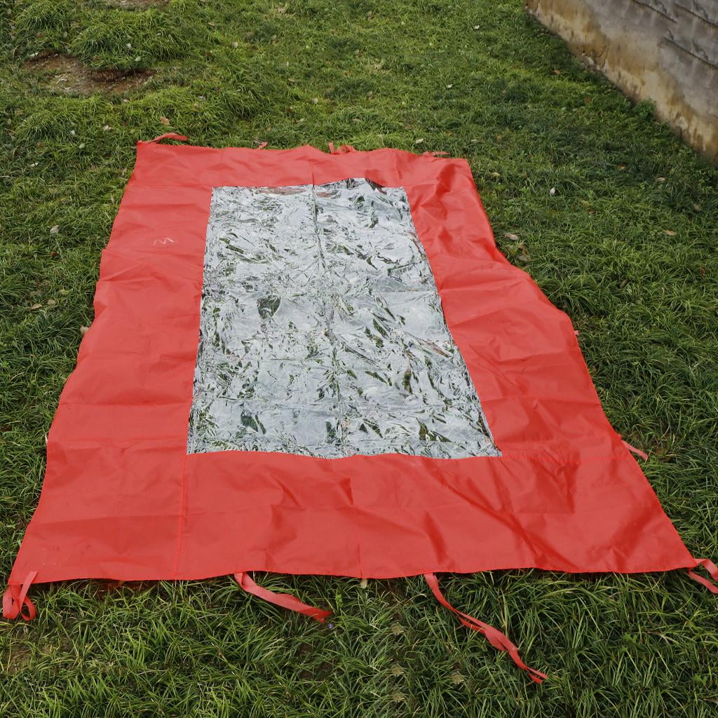 Red B 190x290cm Waterproof Side Tarpaulin Panel A2790