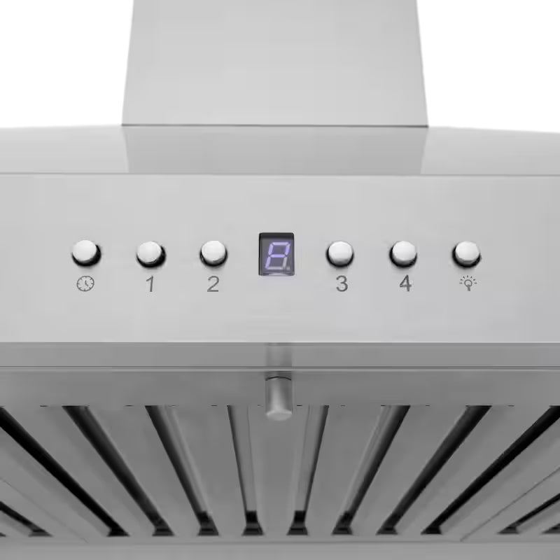 30 in. 400 CFM Convertible Wall Mount Range Hood in Stainless Steel S67093