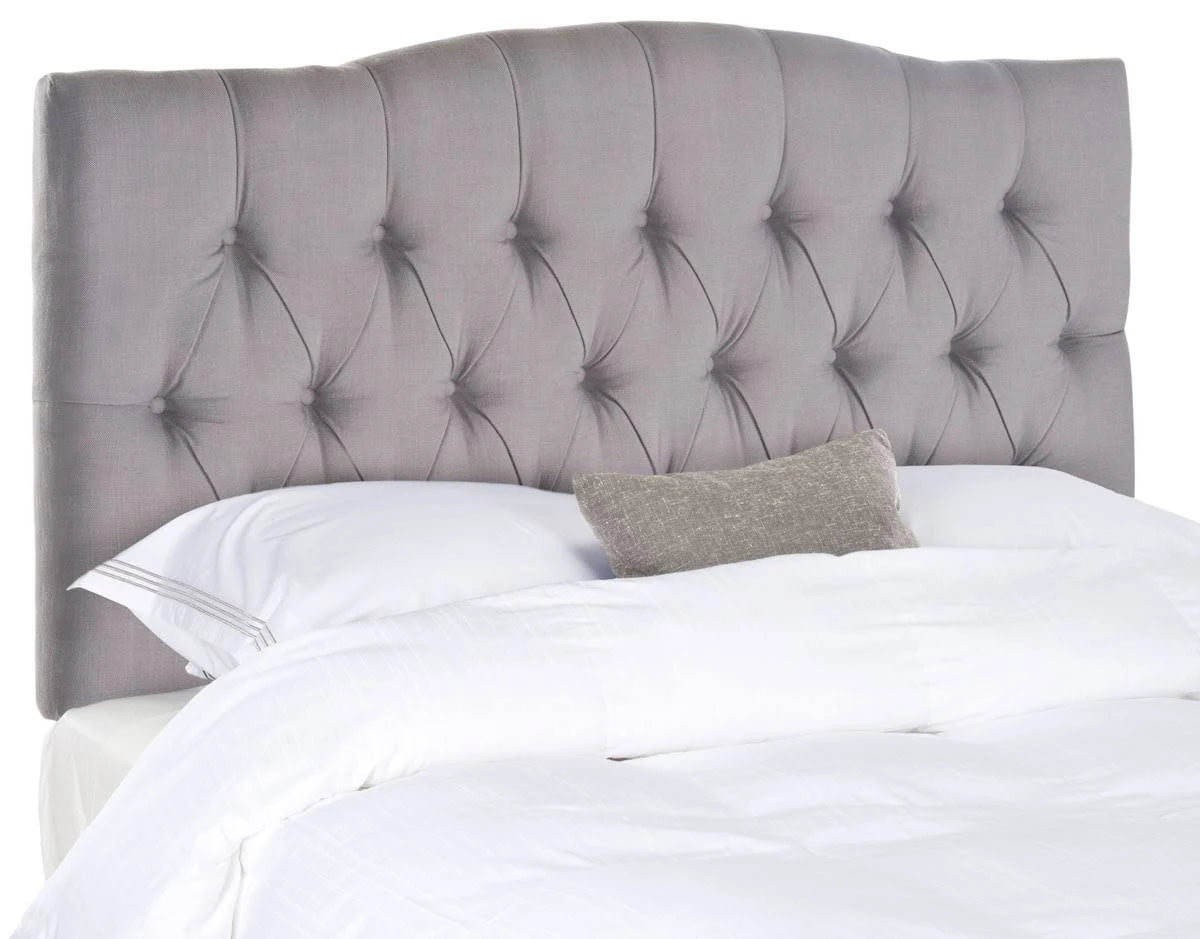 Tufted Headboard Arctic Grey King H344