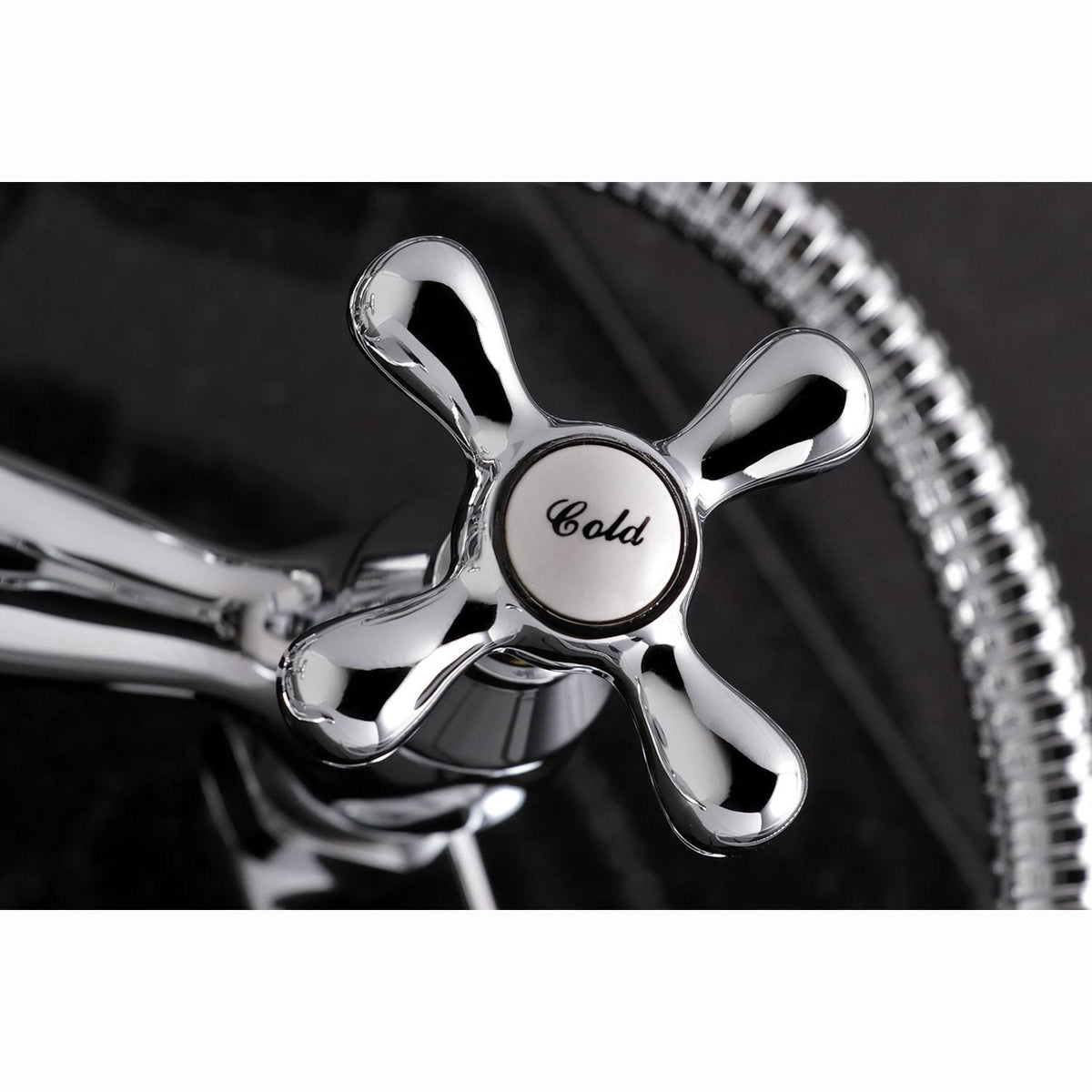 Brushed Nickel Clawfoot Tub Faucet with Hand Shower V99826