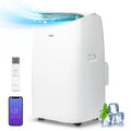 White Portable Air Conditioner, Dehumidifier, Fan F176