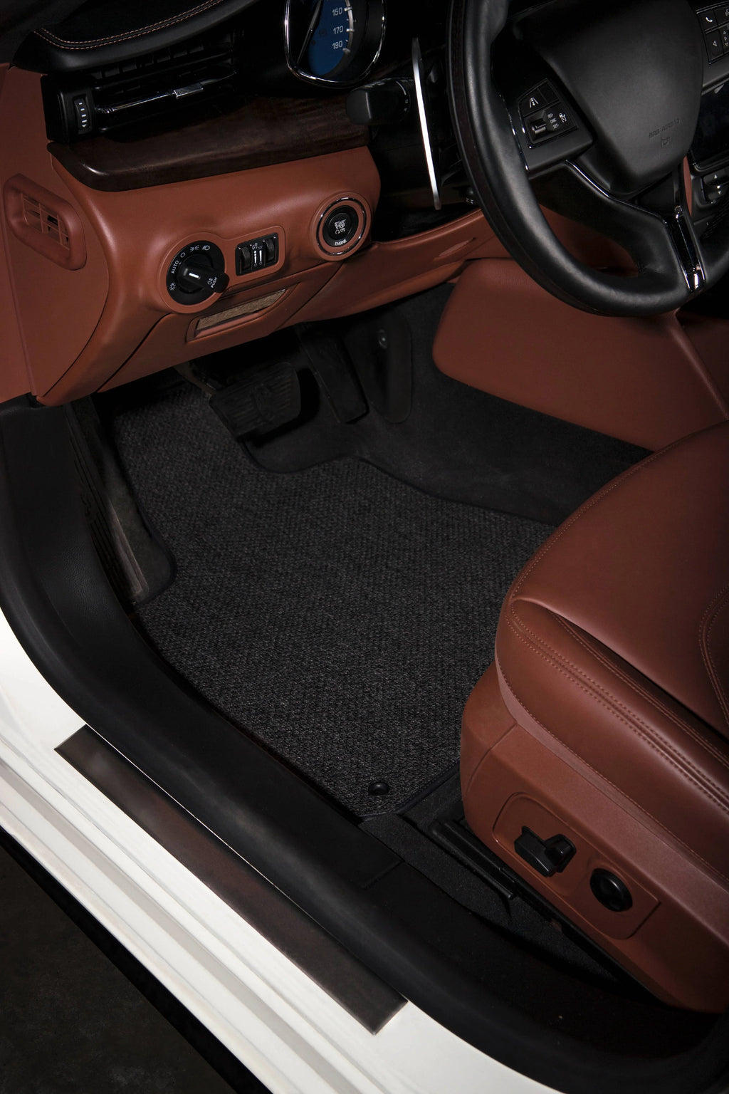 Charcoal All-Weather Textile Car Mats for Tesla Model X Z23182