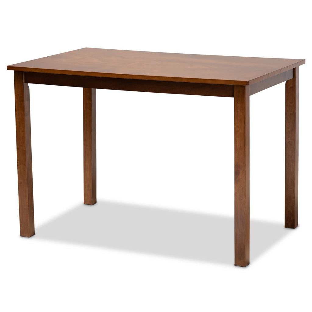 Grey Fabric Upholstered 5-Piece Wood Dining Set X103