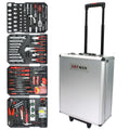 899PCS White 4 Layers Hand Tool Set with Wheels G4116
