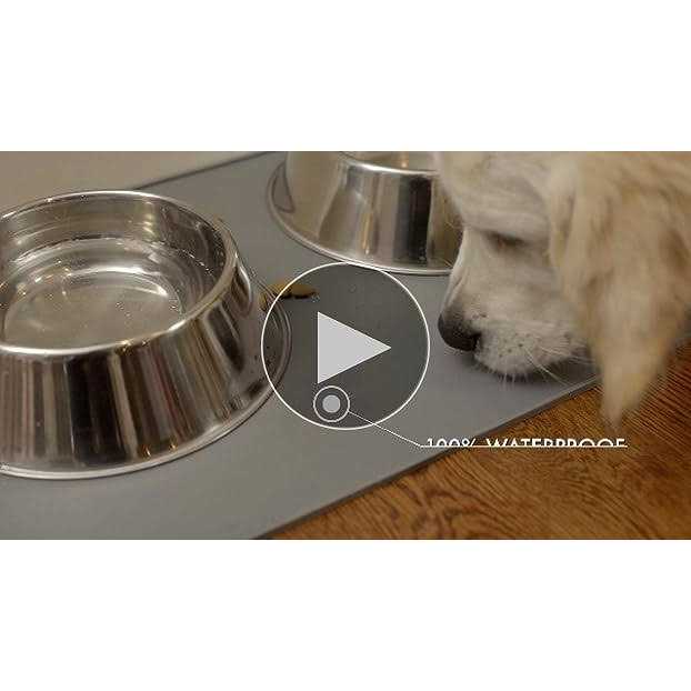 100% Waterproof BPA Free Silicone Pet Feeding Mat O3399
