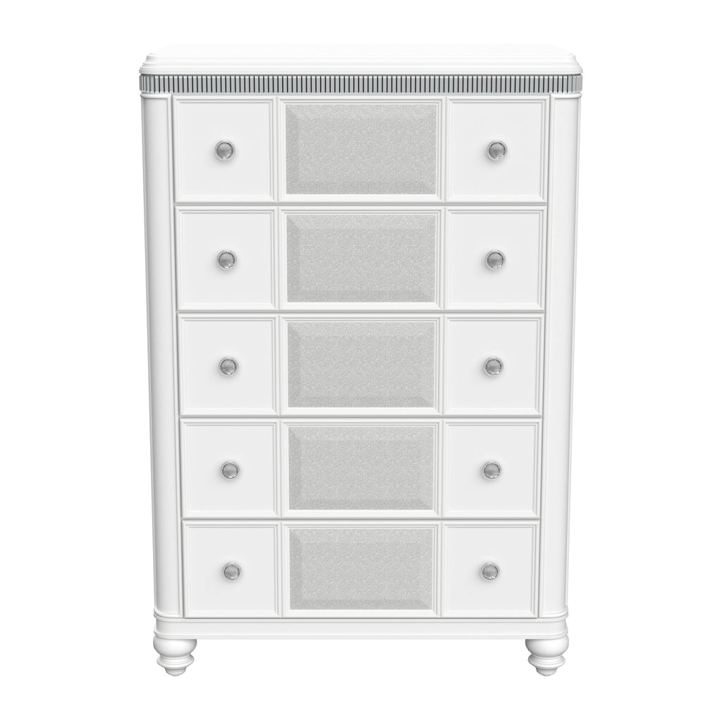 White/Silver Chest W500680